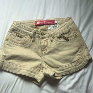 Vintage Women’s small Apple bottom jean shorts